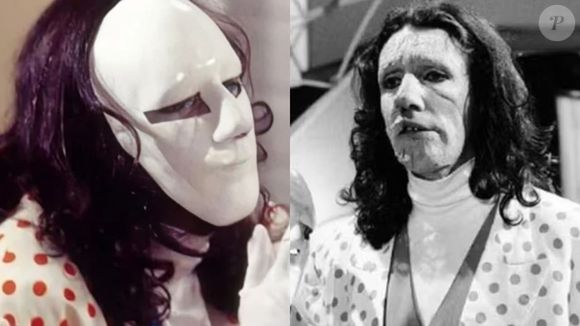 A verdadeira face do Mascarado/Adonai só é revelada no final da novela 'A Viagem'.