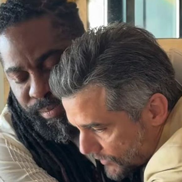Lázaro Ramos e Wagner Moura se encontraram e deram um abraço emocionado um dia antes da premiação do Oscar 2026