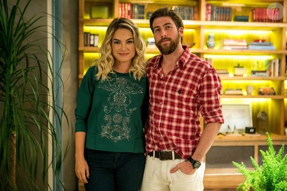 Lua Blanco) e Pedro Nercessian viviam um casal na novela 'A Força do Querer'