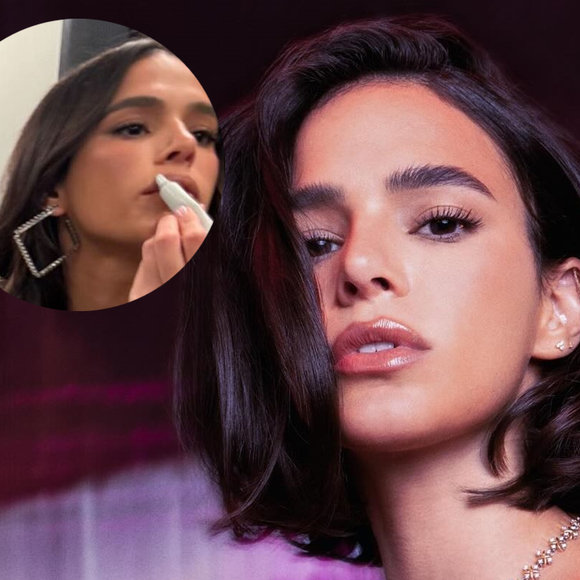 O segredo dos lábios de Bruna Marquezine: com apenas um item de beleza, atriz mantém a boca hidratada no frio - e a culpa é de Hailey Bieber!