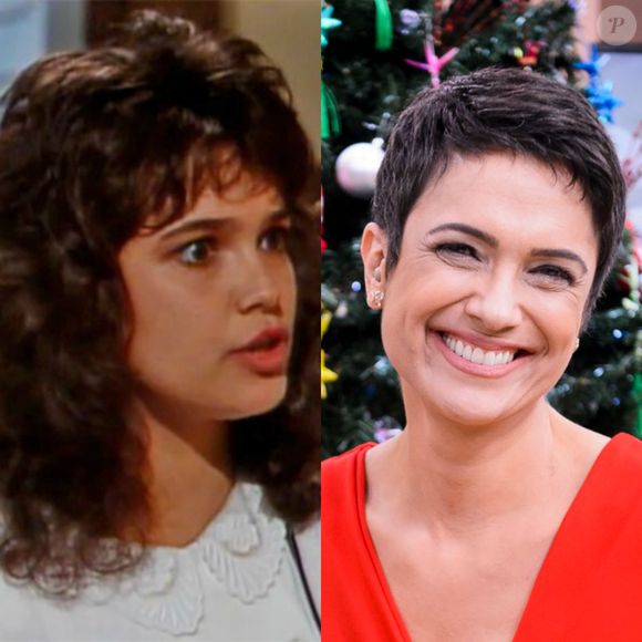 Sandra Annenberg, antes do jornalismo, fez novelas na Globo e SBT.