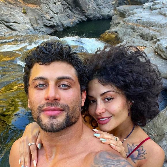 Aline Campos e Jesus Luz ficaram juntos por 7 meses