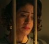 Clarice (Carol Castro) é presa por falsidade ideológica na novela 'Garota do Momento