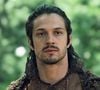 Na novela 'Deus Salve o Rei', Romulo Estrela foi Afonso, e contracenou ao lado de Bruna Marquezine.