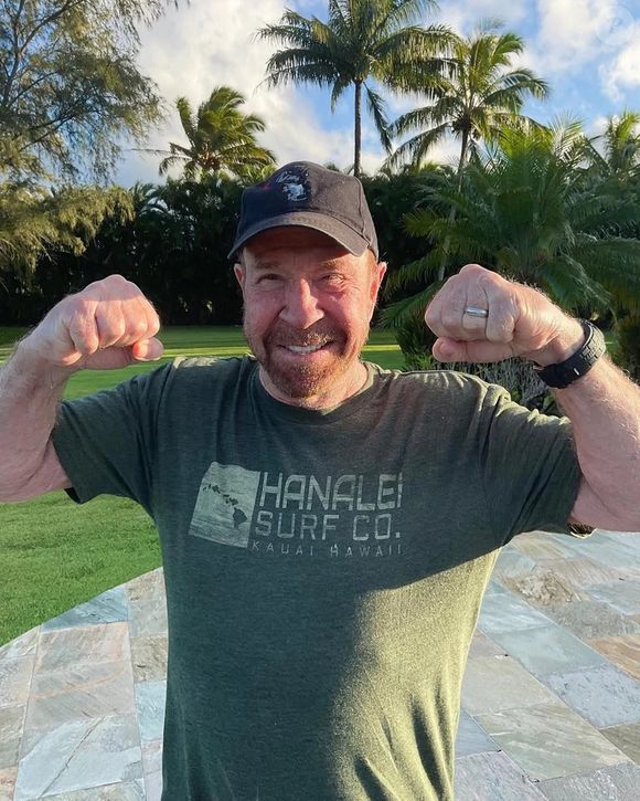 Chuck Norris teve uma relação extraconjugal com uma mulher chamada Johanna enquanto servia à Força Aérea dos Estados Unidos. Da relação nasceu a filha Dina, que só conheceu o ator quando tinha 26 anos