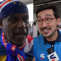 'Você é o pai do Vozinha?': repórter da Globo leva maior susto ao vivo na Copa do Mundo ao descobrir parentesco com goleiro sensação de Cabo Verde