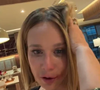 No vídeo publicado no X, antigo Twitter, Dan surge filmando a colega de elenco completamente descabelada, com maquiagem borrada e visivelmente exausta depois das cenas intensas gravadas ao longo do dia.