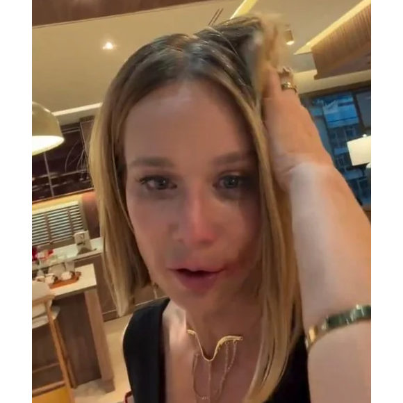 No vídeo publicado no X, antigo Twitter, Dan surge filmando a colega de elenco completamente descabelada, com maquiagem borrada e visivelmente exausta depois das cenas intensas gravadas ao longo do dia.