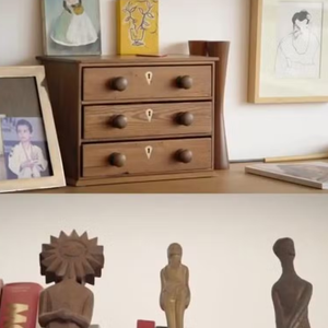 Debora Bloch guarda troféus de prêmios na sala de seu apartamento na zona sul do Rio de Janeiro