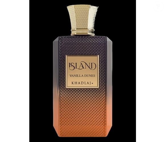 Island Vanilla Dunes - Khadlaj  EP 100 mL. Preço sugerido: R$ 329,90