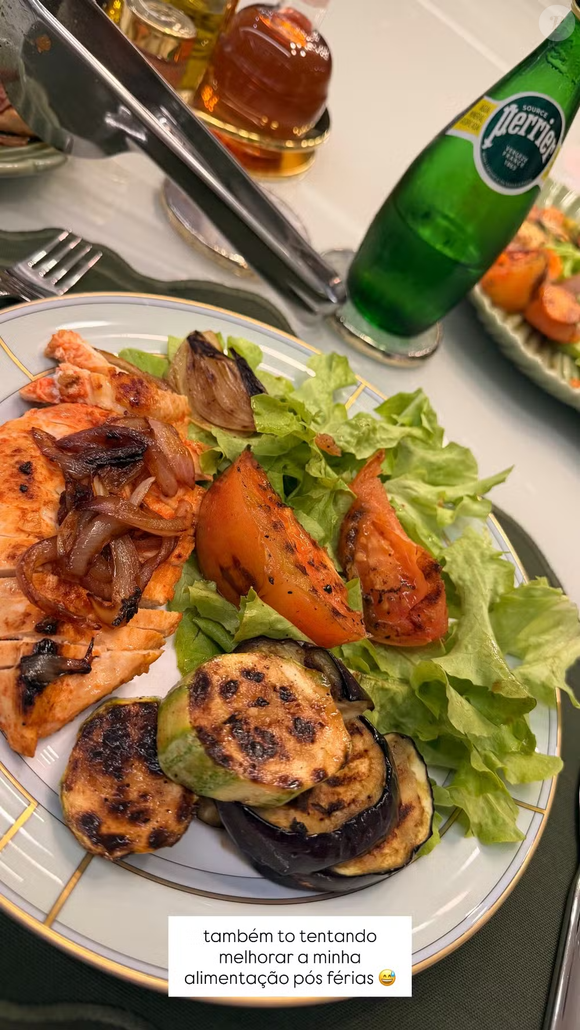Bruna Biancardi revela que toda a família entrou em rotina de alimentação saudável após férias nos Estados Unidos