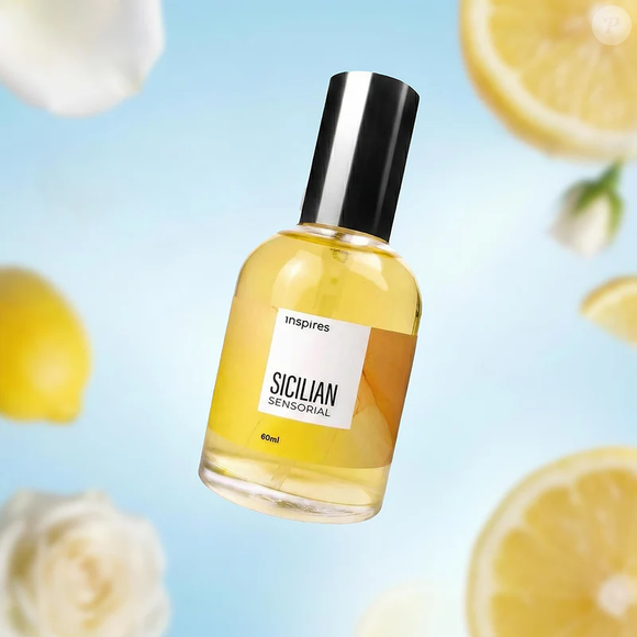 Inspirado no Mediterrâneo, o Sicilian Sensorial, da Inspires, une notas cítricas, flores elegantes e uma base envolvente para quem deseja um perfume sofisticado sem abrir mão do frescor
