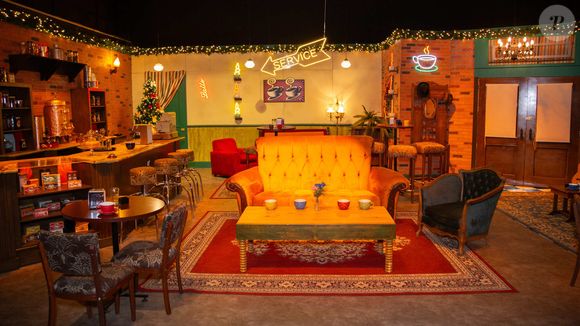 O Central Perk, cafeteria onde os seis protagonistas se reuniam com (muita) frequência, também é parte da exposição de ‘Friends’