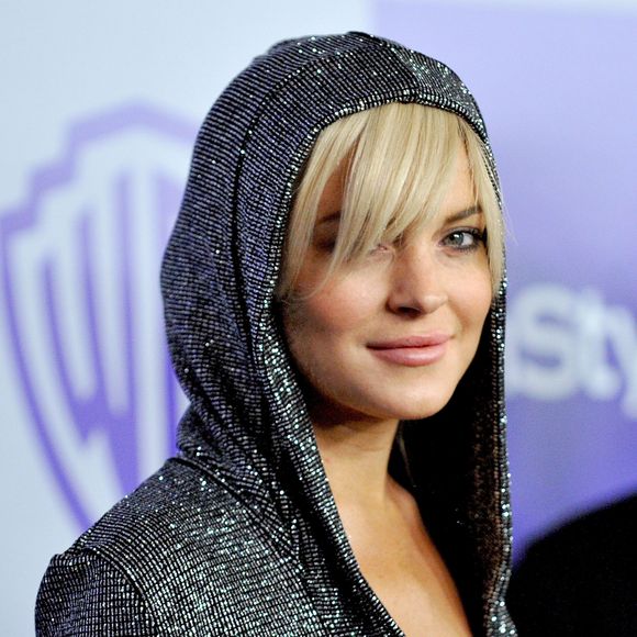 2010: de novo visual, Lindsay Lohan curtiu uma after party do Globo de Ouro