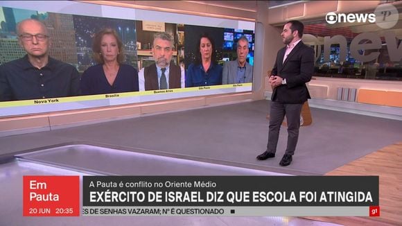 Jornalista da Globo Eliane Cantanhêde se desculpou após pergunta polêmica na guerra Irã x Israel: no 'Em Pauta': 'Condeno o antissemitismo e não sou um monstro que 'lamenta' poucas mortes em qualquer guerra que seja'