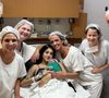 Bia Miranda celebrou o nascimento de Maysha na noite desta quarta-feira (23).