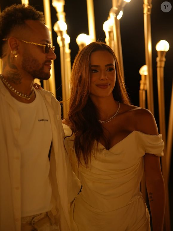 Neymar e Bruna Biancardi estão juntos desde 2021 e são pais de duas meninas, Mavie e Mel