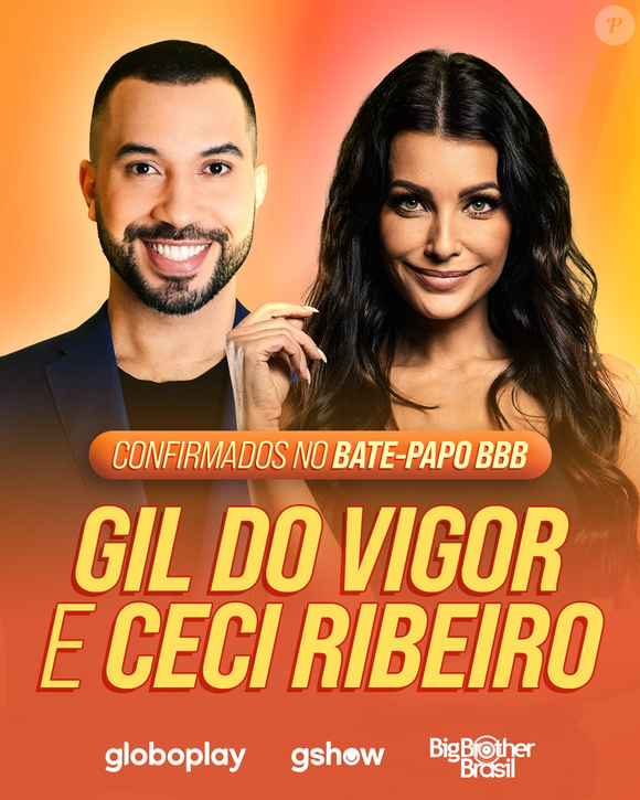 Quem vai estar no BBB 26? Gil do Vigor e Ceci Ribeiro seguem à frente do Bate-Papo BBB com o eliminado da semana