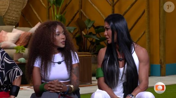 Giovanna foi 'consolada' por Gracyanne no 'BBB 25', após atrito com Vilma