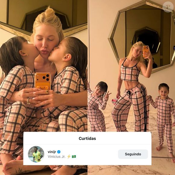 Ex-namorado de Virgínia Fonseca, Vini Jr. marcou presença na publicação e deixou uma curtida nas fotos da influenciadora