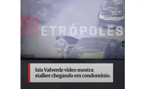 Vídeo de câmeras de segurança mostra perseguidor invadindo condomínio onde Isis Valverde mora; suspeito confessou obsessão de décadas