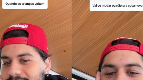 Segundou! Após foto de Virgínia com Vini Jr. em barco vir à tona, Zé Felipe expõe saudade dos filhos: 'Eles chegam...'