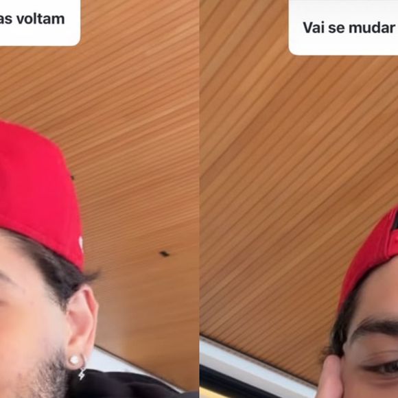 Zé Felipe rasga o verbo no Instagram nesta segunda-feira (13)