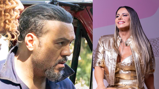 Reencontro do ex-casal em 'Três Graças'; Belo rasga elogios a Viviane Araújo na novela das 21h da Globo: 'É uma grata...'