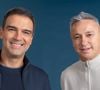 O ex-jogador Paulo Nunes, junto de Tadeu Schmidt, comandam a 'Central da Copa de Clubes' na TV Globo.