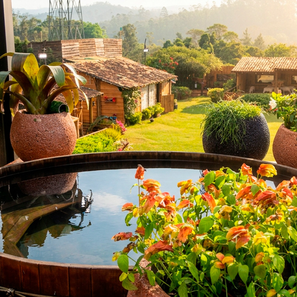 Entre as novidades da casa de A Fazenda 18 estão um camarim e uma jacuzzi exclusiva para o vencedor da Prova de Fogo