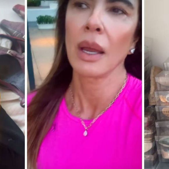Luciana Gimenez reencontra apê milionário e dá de cara com um tesouro fashion! Segundo ela, podem ter até se valorizado com o tempo!