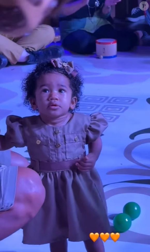 Nala é a única filha de Iza e Yuri Lima