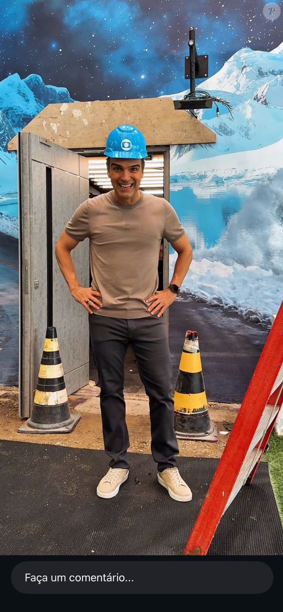 Com a casa do BBB 26 nos ajustes finais, Tadeu Schmidt percorre os ambientes e aumenta a expectativa do público para a estreia da nova edição do programa