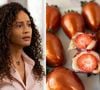 Adeus morango do amor na dieta! 'Me recuso', dispara Taís Araújo ao explicar motivo pelo qual sobremesa da moda está 100% fora de seu cardápio