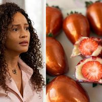 Adeus morango do amor na dieta! 'Me recuso', dispara Taís Araújo ao explicar motivo pelo qual sobremesa da moda está 100% fora de seu cardápio