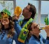 Joanna de Assis em foto dos bastidores da cobertura da Copa do Mundo 2026 do Sportv: jornalista enviou mensagem às meninas que querem trabalhar no ramo esportivo na TV. 'Não quero que as meninas que sonham em ser jornalistas esportivas pensem que elas têm validade'