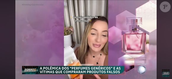 Perfumes sem registro da Anvisa são encontrados na casa da mãe de Any Awuada