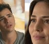 Na novela das nove da Globo, 'Quem Ama Cuida', Adriana (Letícia Colin) se torna uma verdadeira rede de apoio para Maurício (João Victor Gonçalves).