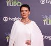 Malu Galli surgiu em vestido branco deslumbrante na festa de 'Vale Tudo'