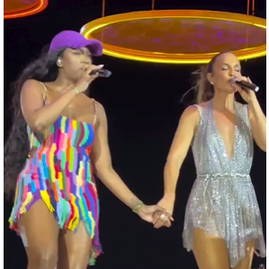 Momento entre Ivete e IZA viraliza e reforça laço de amizade entre as artistas