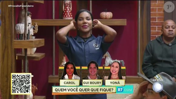 Carol Lekker está na berlinda em A Fazenda 17