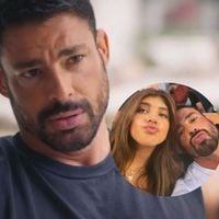 'Gente, o tamanho da Sofia': Cauã Reymond mostra nova foto com a filha de 13 anos na praia e crescimento da menina surpreende