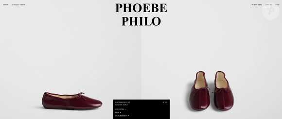 Já para o conforto dos pés, Bruna Marquezine apostou em uma sapatilha Gathered da marca PHOEBE PHILO avaliada em R$ 4,2 mil