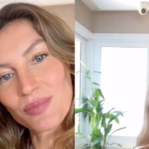 Chá gelado de Gisele Bündchen com limão, gengibre e truque com xarope é o segredo da imunidade e saúde da modelo aos 45 anos