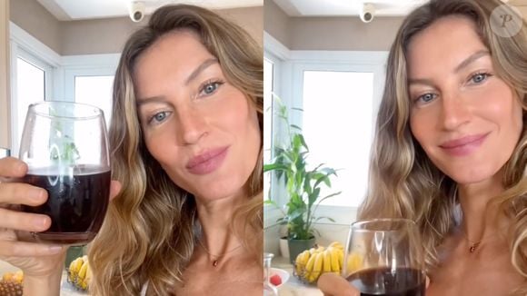 Chá gelado de Gisele Bündchen com limão, gengibre e truque com xarope é o segredo da imunidade e saúde da modelo aos 45 anos