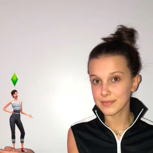 Depois da segunda temporada, Millie Bobby Brown deixou seu cabelo crescer ligeiramente