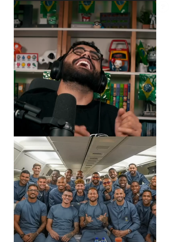'Prison Break', 'plantão no Albert Einstein' e 'pai do Julius': as comparações curiosas feitas pelos internautas transformaram o uniforme de viagem da Seleção Brasileira em memes