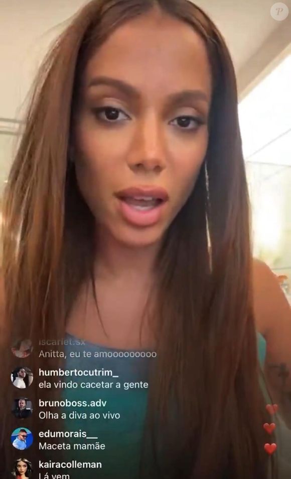 Anitta está mal de saúde, mas recebendo tratamento