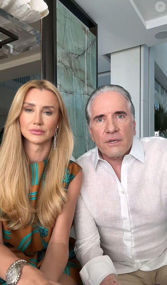Roberto Justus e Ana Paula Siebert lamentaram as ameaças contra a filha, Vicky