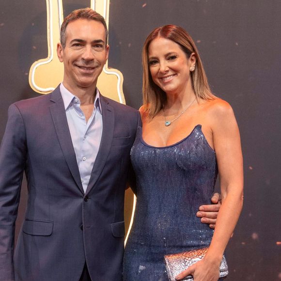 Iogurte, queijos, água de luxo, granola e mais: a surpresa de Ticiane Pinheiro para César Tralli no dia da estreia do marido no 'Jornal Nacional'